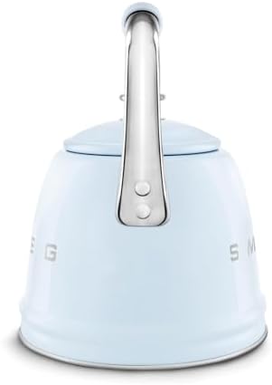 SMEG 50's Retro Style Whistling Kettle & divvi! Mug Tree Bundle - Pastel Blue - Image 3