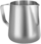 Milk Frother Jug Stainless Steel Container 100ML 350ML 600ML Frothing Pitcher Coffee Cups Latte Barista Espresso Maker(100ML Without Scale) by Unknown