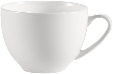 CAC China MAJ-1 3-5/8-Inch Majesty Bone China Cup, Box of 36, 8-Ounce by CACChina