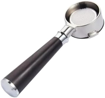 54mm Coffee Filter, Stainless Steel Bottomless Portafilter Espresso Maker Tool, Compatible For Breville Sage, 870/875/878/880 Coffee Machine(54mm-A2) by Unknown