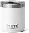 YETI Rambler 10 oz Ceramic Lined Lowball 2.0, Vacuum Insulated with MagSlider Lid, White by YETI