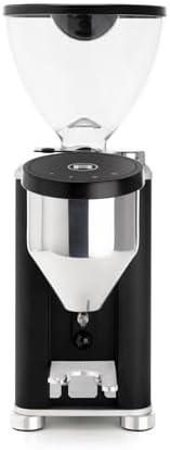 Rocket Espresso Giannino Espresso Grinder | 55mm | Stepless | Programmable Dosing | Insulated Case | (Black) by RocketEspressoMilano