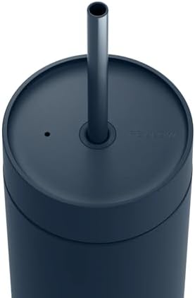 Fellow Carter Cold 20 oz Ceramic Lined Coffee Tumbler with Straw Lid - Image 5