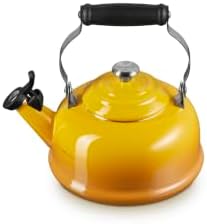 Le Creuset Enamel On Steel Whistling Tea Kettle, 1.7 qt., Nectar by Unknown