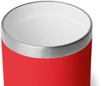 YETI Rambler 10 oz Ceramic Lined Lowball 2.0, Vacuum Insulated with MagSlider Lid, Rescue Red - Image 2