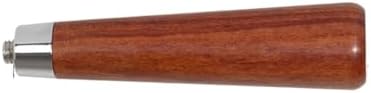 51/54/58mm Coffee Bottomless Naked Portafilter M10 Wood Handle, Compatible With Delonghi, Compatible With Breville, Espresso Accessory Barista Tools(M10 Z) by Unknown