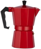 Stovetop Moka Pot Aluminum Espresso Maker with Cool-Touch Handle Home Use by Unknown