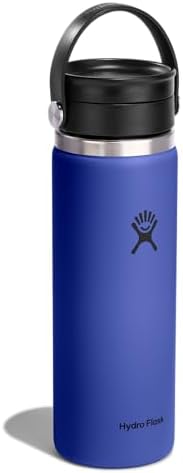 Hydro Flask Flex Sip Coffee Tumbler – Insulated Stainless Steel, Non Spill, Leak Proof Travel Cup 20 Oz Capri Blue - Image 2