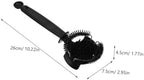 IMIKEYA Espresso Machine Cleaning Brush with Long Handle Multifunctional Coffee Grinder Tool Targeted Brew Head Cleaner for Coffee Machines Bristle - Image 2