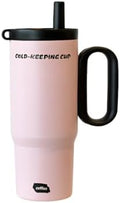 Premium 24 oz Insulated Tumbler with Handle and Straw, 18/8 Stainless Steel Travel Coffee Mug with Tea Infuser & Dust Cover, 2-in-1 Lid Cup Holder Friendly Thermal Flask for Hot & Cold Drinks by Unknown