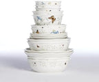 Lenox Butterfly Meadow Porcelain 4-Piece Soup Bowl Set for 4, 32oz - Image 7