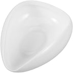 Tea Vessel Ceramic Coffee Bean Dosing Cup Coffee Bean Weight Tray Container Coffee Bean Measuring Cup Spoon Flower Loose Tea Scoop Coffee Bar Organizer Chinese Tea Ceremony Accessories (White) by QianShi
