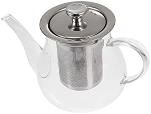 Tea Kettles Glass Teapot Clear Tea Cup Glass Tea Infuser Metal Water Jug Chinese Teapot - Tea Set Borosilicate Teapot Teapot with Filter Camping by Unknown