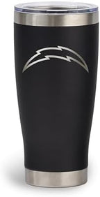 The Memory Company Officially Licensed 20oz Tumbler Etched, Los Angeles Chargers by TheMemoryCompany