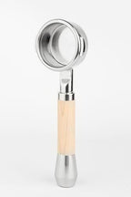 LILQ 58mm Bottomless Naked 2 Ears Portafilter | Compatible with Breville Machines | Stable Handle (Maple Fusion, 58mm For Breville) by LILQCoffeeEssentials
