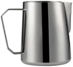 Milk Frother Cup Stainless Steel 304 Stainless Steel Tip Milk Foam Cup Fancy Frothing Pitcher Coffee Latte Art Tool 350ml/450ml/600ml(450ml) by Unknown