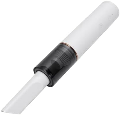 Mini Coffee Grinder Vacuum Cleaner with Soft Brush Flat Nozzle (White) by Unknown