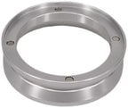Espresso Dosing Funnel Aluminum Dosing Ring Precision 51/53/58mm Compatibility with Delonghi Compatibility with Portafilters Funnel Coffee Pot Tool(51MM,Dose ring silver) by Unknown