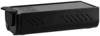 Amagogo Drawer Residue Container Espresso Grounds Box Drawer Bin Pressing Surface Heavy Duty Metal Quiet Rubber Bar suitable for home espresso machines tidy counters, Black by Unknown
