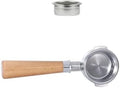 58MM Bottomless Filter Portafilter,Compatibility E61 brewing head, with 1/2/4 cups basket(Type h) by Unknown