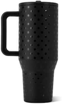 HydroJug Polka Dot Traveler 40oz, Insulated Tumbler, Noire Satin - Image 2