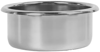 Precision Portafilter Basket Coffee Filter For 54mm，Compatible For Breville，18-22g Stainless Steel Bottomless Portafilter Basket 58mm(Silver 54MM (18g)) by Unknown