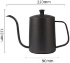 Matte Black Gooseneck Coffee Pot - Image 2
