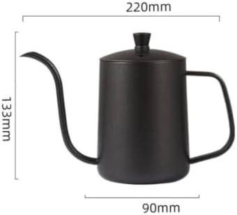Matte Black Gooseneck Coffee Pot - Image 2