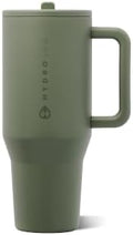 HydroJug Traveler 32oz, Insulated Tumbler with Handle & Straw, Courtyard by Hydrojug