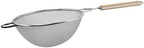 Winco MS2K-10D Strainer, 10.5-Inch Diameter, Double Fine Mesh, Medium, Stainless Steel, Tan by Winco