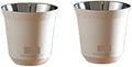 304 Stainless Steel Espresso Mugs 80ML Coffee Cups Insulated Double Wall Heat-insulating Safe Small Capacity Drink(Two white) by Unknown