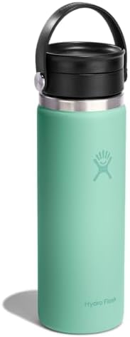 Hydro Flask Flex Sip Coffee Tumbler – Insulated Stainless Steel, Non Spill, Leak Proof Travel Cup 20 Oz Mermaid Green - Image 2