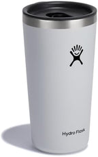 Hydro Flask All Around Tumbler Press-in Lid, Insulated Travel Mug, Stainless Steel Coffee Cup 20 Oz White - Image 2
