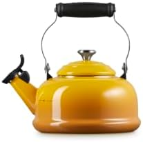 Le Creuset Enamel On Steel Whistling Tea Kettle, 1.7 qt., Nectar - Image 3