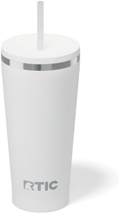 RTIC 20oz Everyday Tumbler, Insulated, Ceramic Lined, White - Image 5