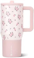 HydroJug Traveler 20oz Kids Insulated Tumbler with Handle, Wildrose by Hydrojug