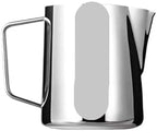 Milk Frothing Pitcher 500ml Stainless Steel Steaming Pitchers Cappuccino/Latte Art Cup Coffee Tool(600ml,Glossy) by Unknown