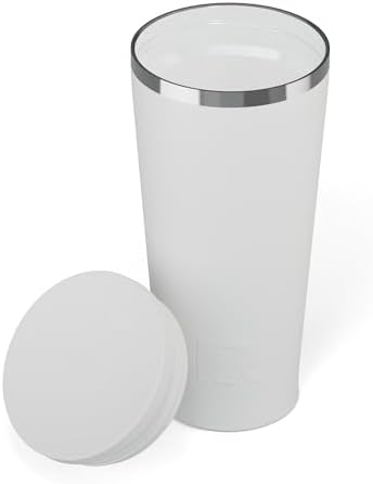 RTIC 20oz Everyday Tumbler, Insulated, Ceramic Lined, White - Image 3