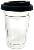 SIMAX Double Wall Glass with Silicone Lid by SIMAX