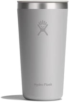 Hydro Flask All Around Tumbler Press-in Lid, Insulated Travel Mug, Stainless Steel Coffee Cup 20 Oz Tonal Birch Gray by Unknown