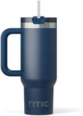 RTIC 30oz Road Trip Tumbler, Insulated, Ceramic Lined, Navy by RTIC