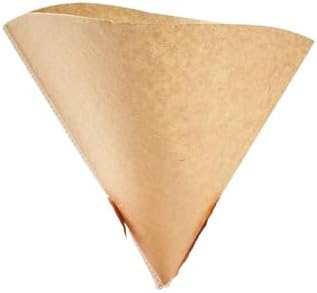 V Coffee Filter Paper Count Disposable Coffer Filters Natural Cone V-Shaped Unbleached Filter for v&60 Coffee Dripper(S：V01wood color 100pcs) by Unknown
