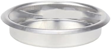 51mm Stainless Steel Coffee Filter Basket 1/2/4 Cup Espresso Dripper Portafilter Maker Strainer Puck Screen(51MM Clean Cup) by Unknown