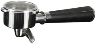 Coffee Machine Handle, Compatible For Breville, Compatible For Sage, 870 878 880, 54MM Bottomless Double Spout Portafilter(53mm Flat Base A) by Unknown