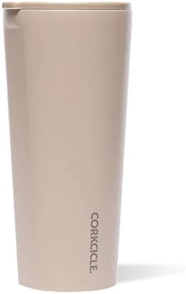 Corkcicle Insulated Tumbler with Sliding Lid, 24 oz, Desert by Corkcicle