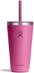 Hydro Flask All Around Tumbler Straw Lid, Insulated Travel Mug, Stainless Steel Coffee Cup 28 Oz Reef by Unknown