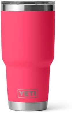YETI Rambler 30 oz Tumbler Retired Colors, Stainless Steel, Vacuum Insulated with MagSlider Lid, Bimini Pink by YETI