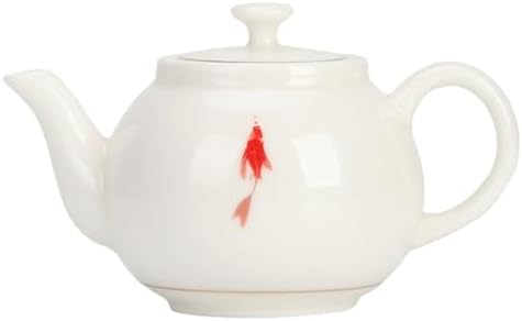 Jade Porcelain Teapot House Tea Infuser Ceramic Household Kung Fu Single-pot Teacup Set by Unknown