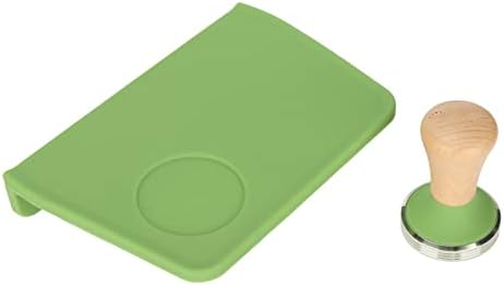Semme Tamping Mat, Coffee Tamper Mat Coffee Maker Mat with Flat Base 2pcs Silicone Coffee Tamper Mat, Coffee Tamping Pad, Oil Proof Coffee Pad Tamper Kit for Home Coffee Shop (58mm / 2.28in Tamper) - Image 6