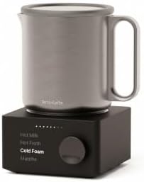 Terra Kaffe Aero Electric Milk Frother & Steamer - 4-in-1 Hot & Cold Foam - Image 2